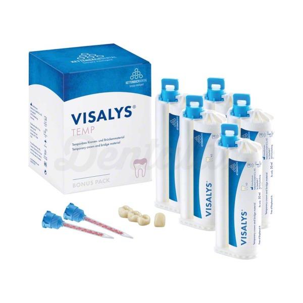 Visalys® Temp - Bonus pack 5 x 50 ml cartucho A3, 15 puntas mezcladoras Img: 202206181