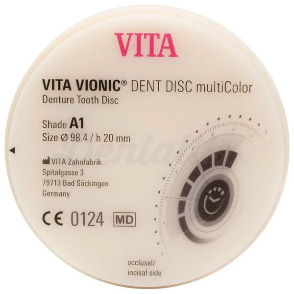 Vionic Dent Disc multiColor: Disco de Fresado Multicolor (Ø 98.4 mm) Img: 202409071