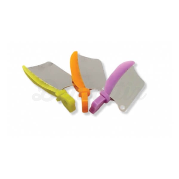 WedgeGuard: Matrices Sectoriales con Cuña (50 uds) - M (Naranja) Img: 202312161
