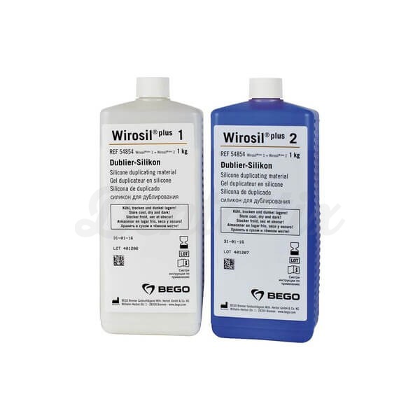Wirosil Plus: Silicona de Duplicación Dental (2 x 1 kg) Img: 202408101