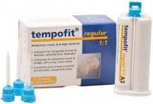 Tempofit® Regular 1:1 - Bis-Acrílico Composite Standard 1:1 (75g A2.)-2x 75 g A2, 10 puntas de mezcla Img: 202001041