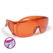 GAFAS POLIMERIZACION NARANJAS