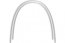 Arcos de Acero .016"x.016" Inferior Forma Natural. 10 Unidades   Img: 202003141