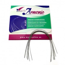 Arco NiTi Superelástico: Rectangular Ovoide Form (10 Uds) - Rect inf 21x25 Img: 202402101