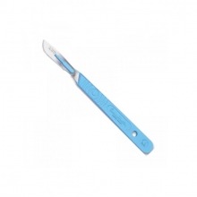 Bisturí Desechable y Estéril No 21 STERILE DISPOSABLE SCALPELS 10 uds Img: 202303041
