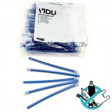 Eyectores de saliva desechables de colores (100 uds) - AZUL Img: 202409211