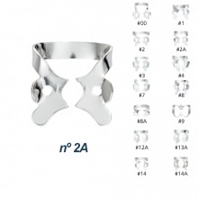 HYGENIC CLAMPS CON ALA Nº 2A ENDODONCIA Img: 201807031