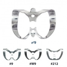 Clamps Mariposa p/ Aislamiento zona Anterior (1ud) - Nº 9 - Dientes Anteriores Img: 202505171