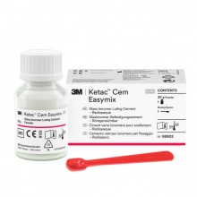 Ketac Cem Easy Mix: Cementos Ionómero de Vidrio - Rep polvo 30 gr Img: 202409071