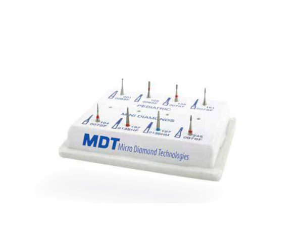 10 Pcs SF-41 Two-Layer Diamond Bur Set For High-Speed Handpiece – 1.0mm Diameter, FG Shank