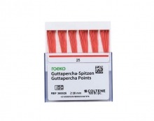 Puntas Gutapercha Roeko Rosada (100 uds) Nº25