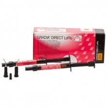 Gradia Directl Loflo: Composite Híbrido (2 Jeringas de 0.8 ml) - 2 Jer. de 0.8 ml - Color: BW Img: 202408101