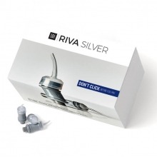Riva Silver: Ionómero de vidrio reforzado con plata (50 cápsulas) Img: 202306101