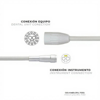 Manguera Turbina Midwest 4 con Luz y 6 Orificios - 120 cm - Kavo Serie 1 Img: 202510041