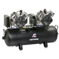 AC 410: Compresor de 2 Cilindros para Fresadoras Cad Cam - Monofásico 230 V Img: 202105221