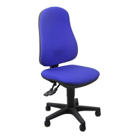 Sincro Ariel AISY: Silla de Oficina sin Reposabrazos  - Azul Img: 202505311