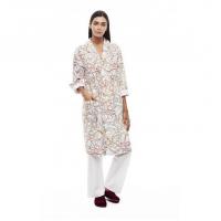 Bata Unisex de Microfibra Estampada - Talla XL - estampado-circulos Img: 2020030721