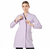 Bata Sanitaria Parigi Smart para Mujer - L - Lila Img: 202508161