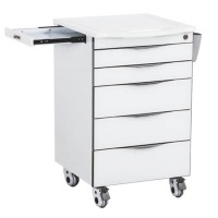 Carrito para Clínica Dental con Bandeja Lateral Img: 202505241
