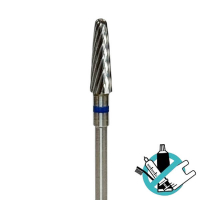 Fresa de Carburo de Tungsteno PM de Corte Plano Cónica - T: 040 - G: Medio Img: 202508301