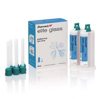 Silicona de Adición Elite Glass (2 x 50 ml + 6 puntas verdes)