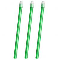 Eyectores saliva verdes 100 u
