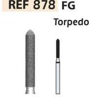 Fresas diamante 878 torpedo FG turbina (5u.) (878-014 SC NEGRO) Img: 201807031 Fresas diamante 878 torpedo FG turbina (5u.) (878-014 SC NEGRO) Img: 201807031