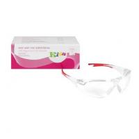 Gafas ANTI-FOG KIDS NEW-STYLE - pieza transparente-rojo Img: 202005301