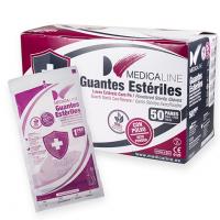 GUANTES ESTÉRILES LÁTEX CON POLVO (50 uds)-6 Img: 201911091
