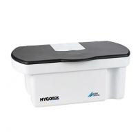 Hygobox: caja de transporte y desinfección (3 L) - Tamiz blanco y tapa antracita