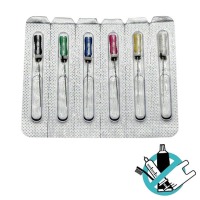 H File: Limas de Acero Inoxidable para Endodoncia (6 uds) - L: 31 mm N: 45-80 Img: 202503222