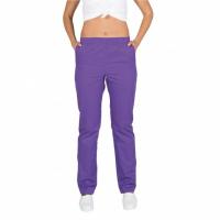 Pantalón Sanitario con Goma Fit (Varios Colores) - Talla Xl - Morado Img: 202005301