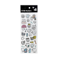 Pegatinas con Motivos Dentales Img: 202504121