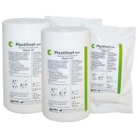 PlastiSept Eco Wipes 50: Toallitas Desinfectantes Sin Alcohol - 6 x 40 uds Img: 202408101