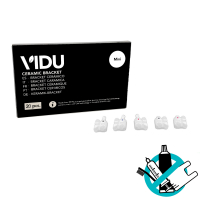 Kit de Brackets Cerámicos Mini Roth 0.018” (20 uds) Img: 202602141