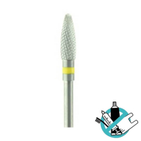 Fresa de Carburo de Tungsteno PM de Corte Cruzado en Forma de Huevo - T: 040 - G: Extrafino Img: 202509061