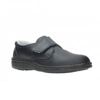 Zapato de Piel con Velcro Azul Marino - 35 Img: 201907271
