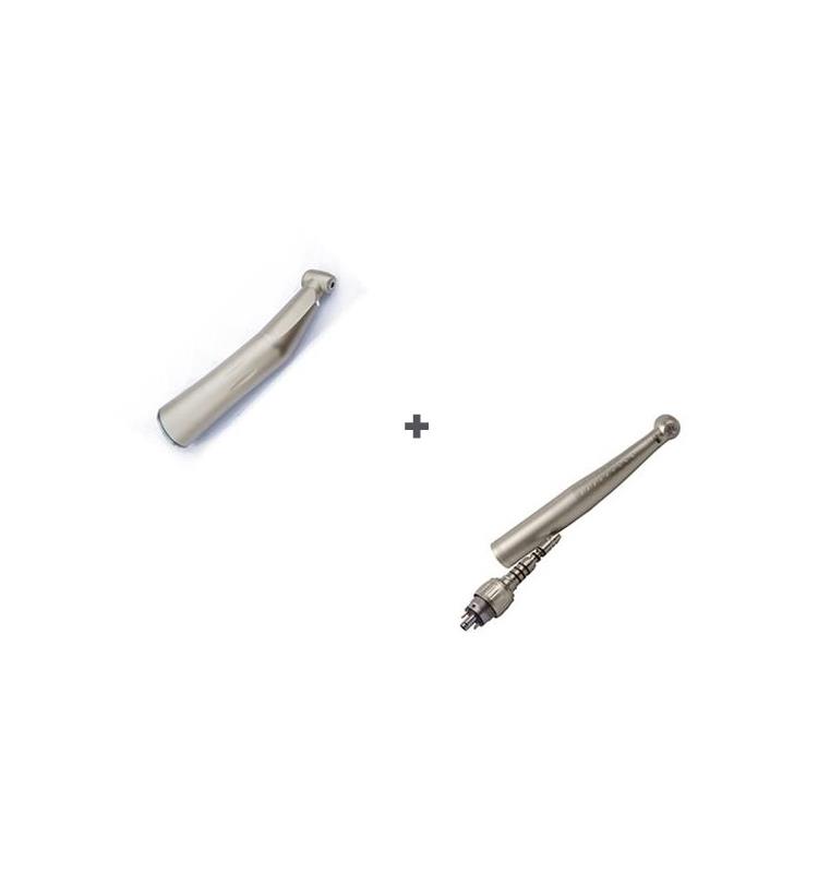 TURBINA + MICROMOTOR. CON LUZ EN TITANIO Img: 201901191