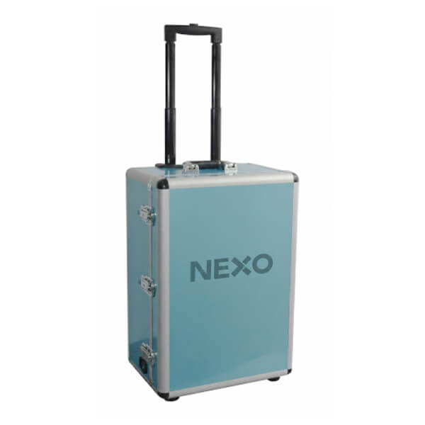 Unidad dental portátil NEXO con puerta cerrada, válida para las versiones de 4 y 6 mangueras