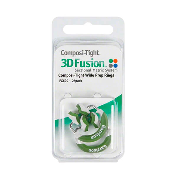 Anneaux Matriciels Garrison FX600-1 – Fusion 3D Serrée – Couleur Vert