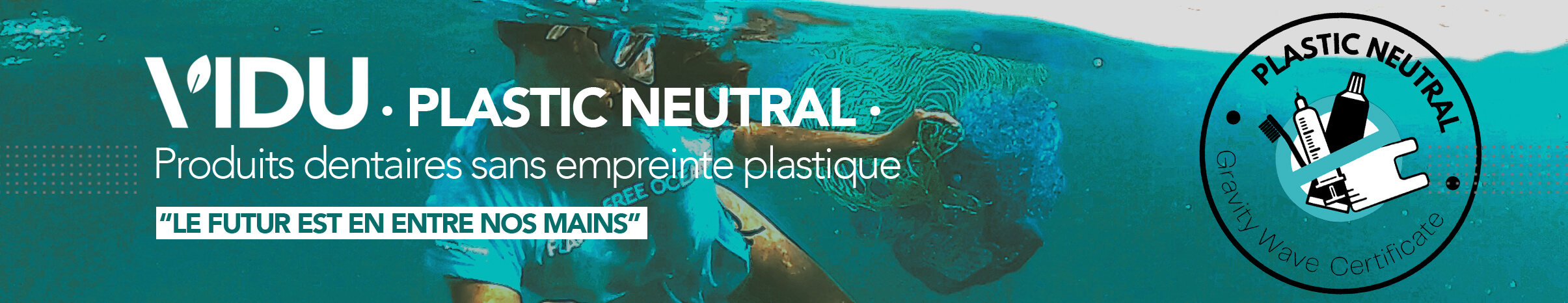 VIDU nueva marca plastic neutral de productos dentales ecológicos