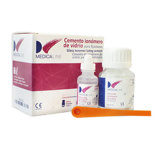 Kit Ciment Ionomère Verre Dentaire Type I MEDENTAL - Pour Luttage Autoguérison, Neuf, Fabriqué Aux USA