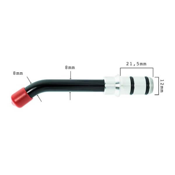 Embout De Tige De Guidage Fibre Optique Dentaire Woodpecker - Pour Lampe LED, Neuf