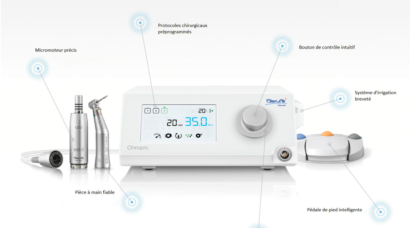 Micromoteur New Chiropro de Bien Air