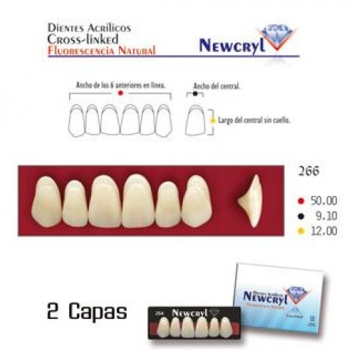 Dents ACRYLIQUES NEWCRYL-VITA 266 UP B4  Img: 201807031