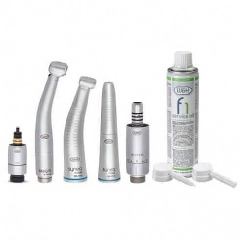 Kit 20 : Instrumentation rotative Turbina Alegra, contre-angle et pièce à main Fusion Img: 202109111