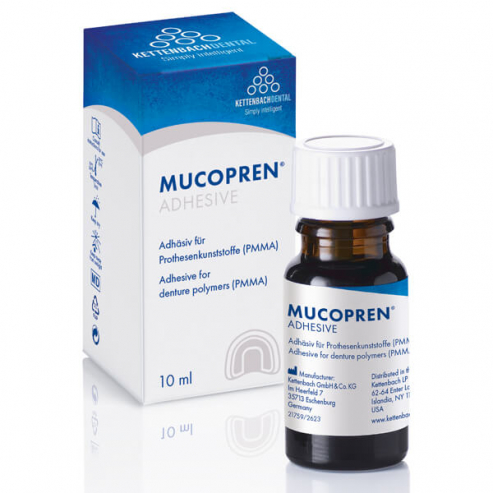 Mucopren : Adhésif pour le rebasage (10 ml) - 10 ml Img: 202503081