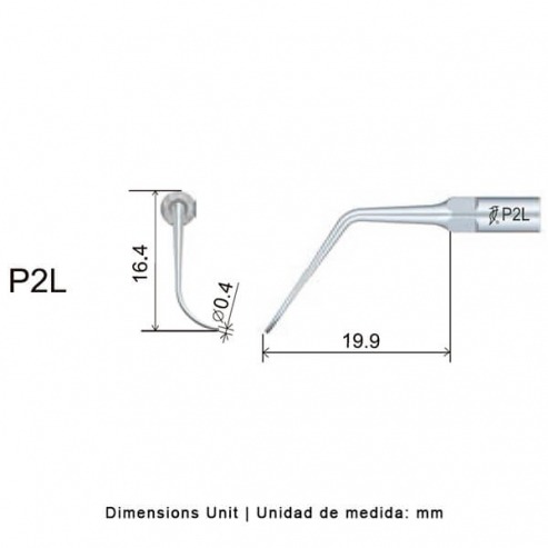 Insert ultrasonique pour la parodontie - P2L Img: 202211121