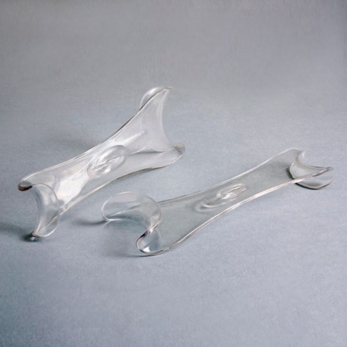 Rétracteur Dentaire à Double Tête En T Noir - Ouvre-lèvres Intra-oral, Usage Dentisterie Et Labo