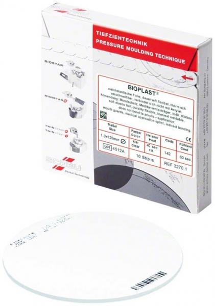 Bioplast : Plaques souples élastiques - Rondes 1 mm (10 pcs) Img: 202411091